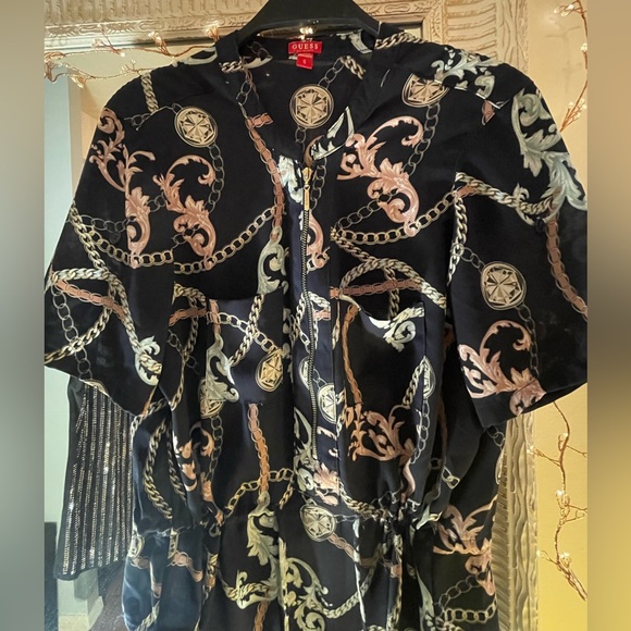 Guess women blouse, Eco Island Paisley Linen - Picture 2 of 2